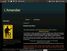 Tablet Screenshot of amandier25.com
